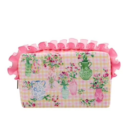 Sweet Pea Ruffle Washbag - image 1