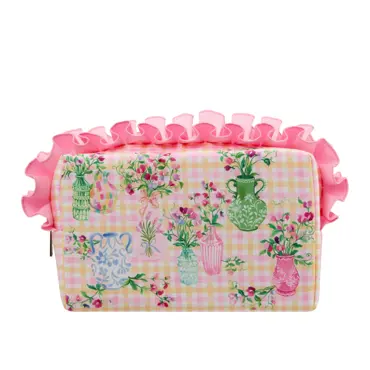Sweet Pea Ruffle Washbag - image 1