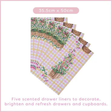 Sweet Pea Scented Drawer Liners - image 2