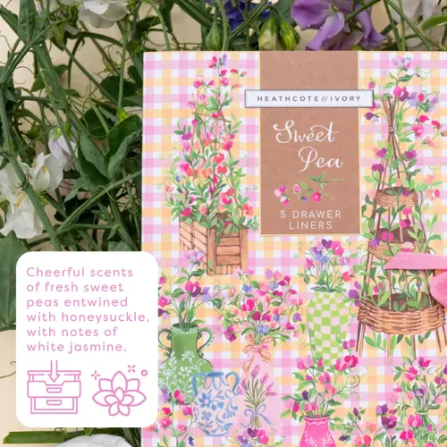 Sweet Pea Scented Drawer Liners - image 3