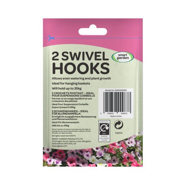 Swivel Hooks x 2 - Stewarts Garden Centre
