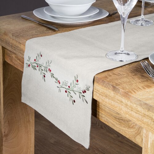 Table Runner Holly Berry 2m - image 1