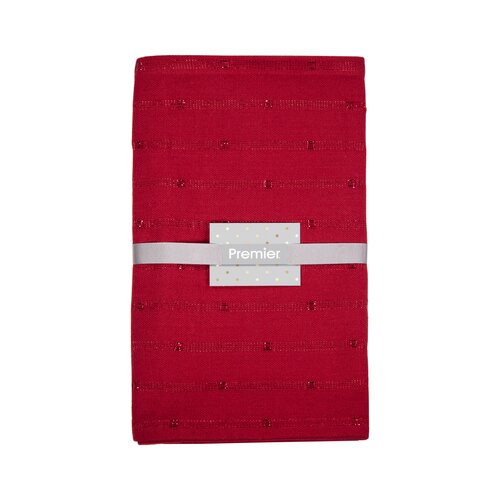 Table Runner Red Glitter 2m - image 3
