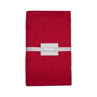 Table Runner Red Glitter 2m - image 3