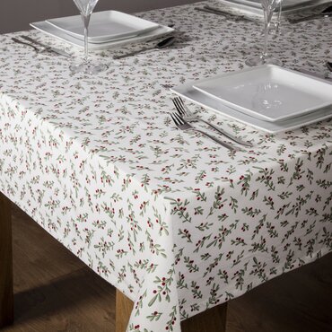 Tablecloth Holly Berry 2x1.3m - image 1