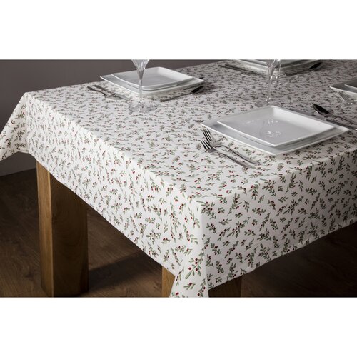 Tablecloth Holly Berry 2x1.3m - image 2