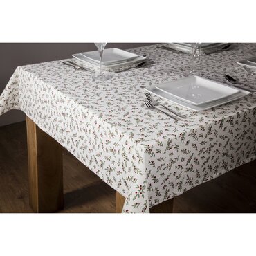 Tablecloth Holly Berry 2x1.3m - image 2