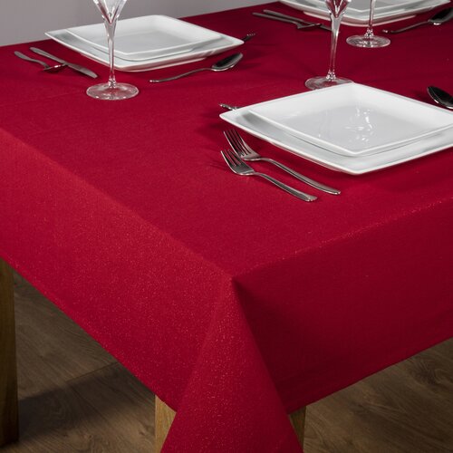 Tablecloth Red Glitter 2x1.3m - image 1