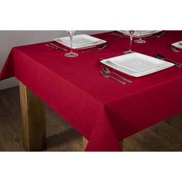 Tablecloth Red Glitter 2x1.3m - image 2