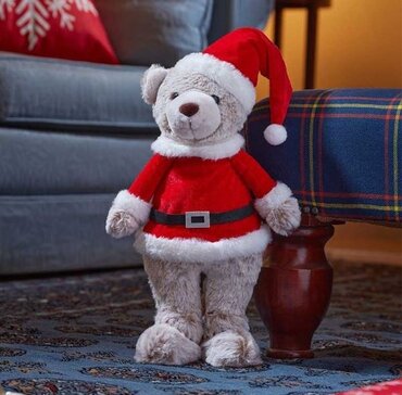Teddy Santa Med