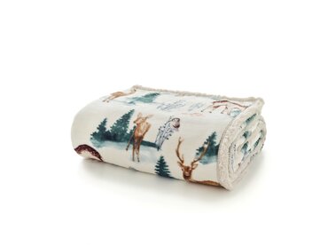 Throw Large Deer Cream 140x180cm - image 1