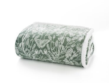 Throw Large Secret Garden Green 140x180cm - image 1