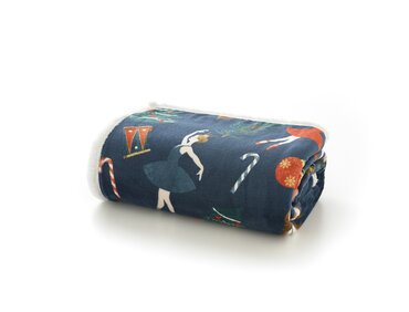 Throw Nutcracker Navy 125x150cm - image 3