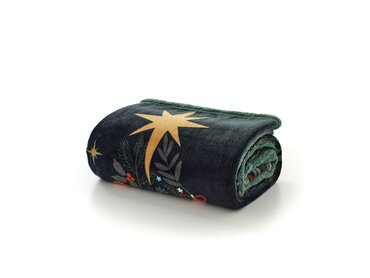 Throw Tree Navy 130x170cm - image 3