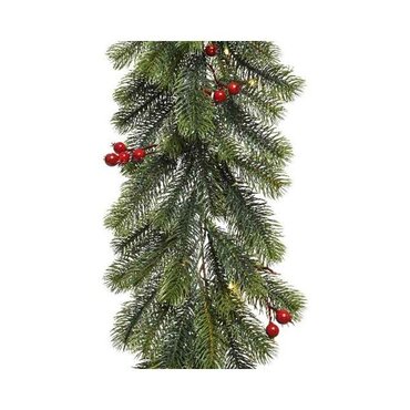 Fir Pre-Lit Garland