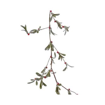 Red Berry Frosted Garland