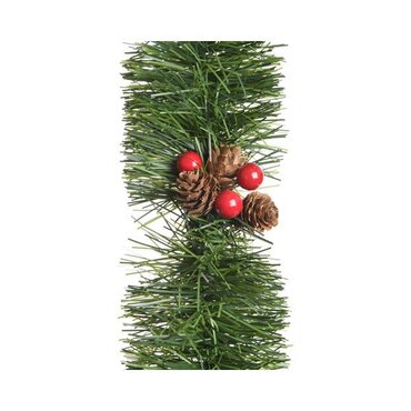 Pine Cone and Berry Garland