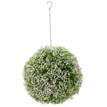 Faux Topiary Gypsophila Ball 30cm - image 2