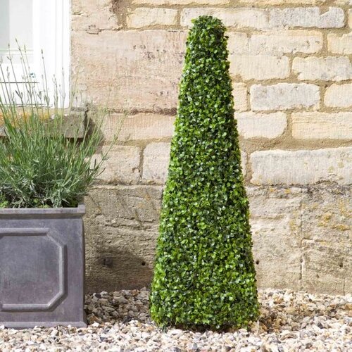 Faux Topiary Obelisk 90cm