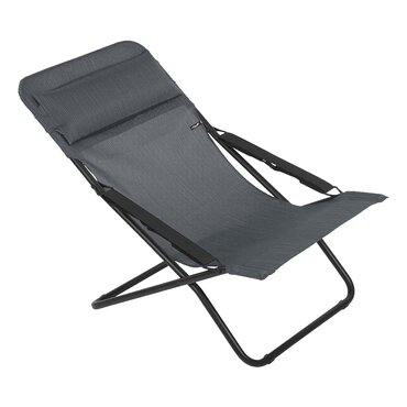 buy lafuma transabed duo obsidian sun lounger deckchair