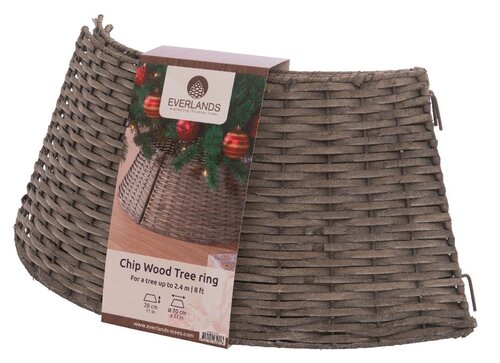 Tree Ring Sectioned Willow Grey 57cm - image 3