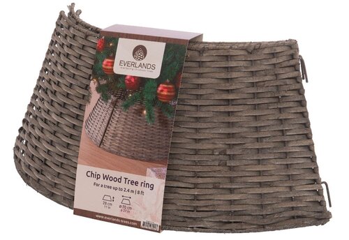 Tree Ring Sectioned Willow Grey 70cm - image 3