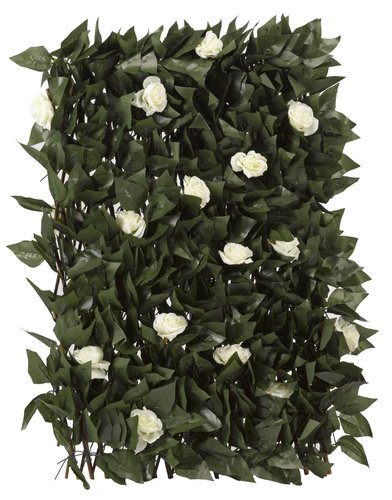 Faux White Bloom Trellis 180x60cm - image 2