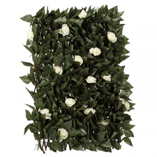 Faux White Bloom Trellis 180x90cm - image 2