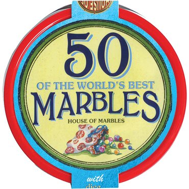 Tub of 50 Marbles - image 3