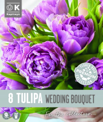 Tulip Double Late Wedding Bouquet