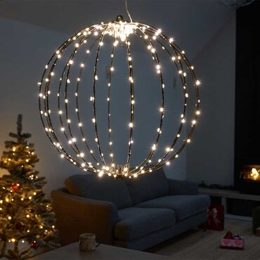 Twinkling Orb 240 LED Warm White 40cm LV