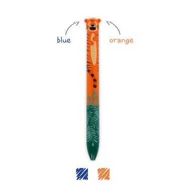 Two-Colour Ballpoint Pen Tiger - image 1