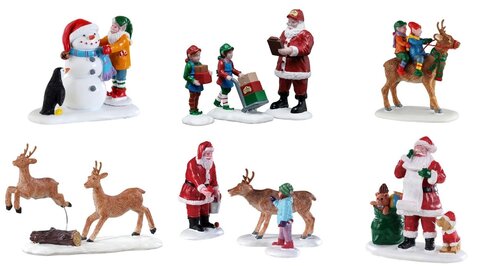 Lemax Santa's Wonderland Figurines