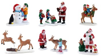 Lemax Santa's Wonderland Figurines