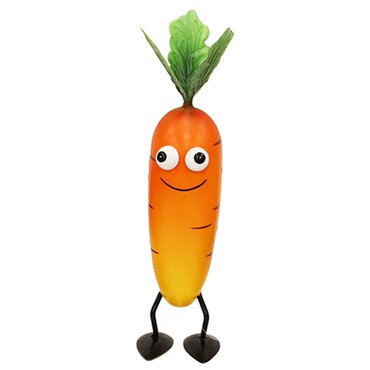Veggie Patch Pal Metal Carrot - image 1