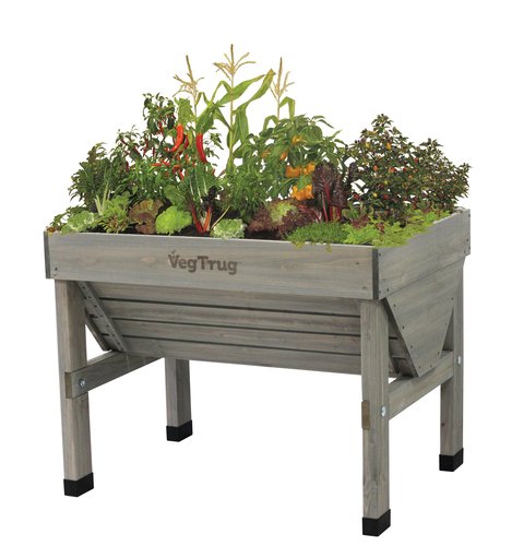 VegTrug Small 1mtr Grey Wash 100% sustainably sourced - image 1