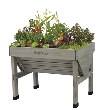 VegTrug Small 1mtr Grey Wash 100% sustainably sourced