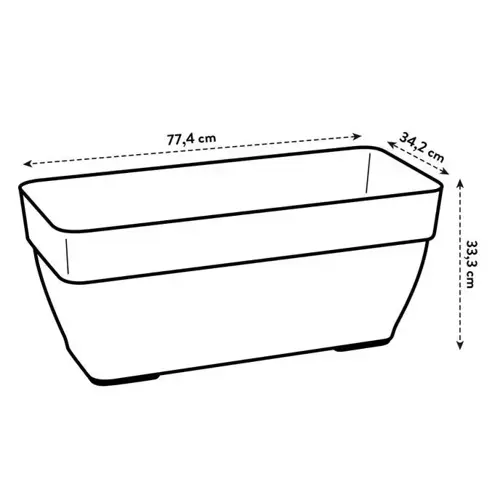 Vibia Campana Terrace Trough 80 Anthracite - image 4