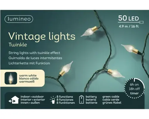 Vintage LED Lights (Warm White) - image 3