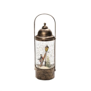 Water Filled Lantern (Dickensian Scene with lantern Lighting) - image 2