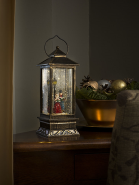 Water Filled Lantern (Dickensian Scene) - image 3