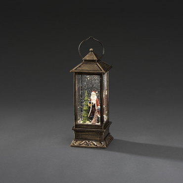 Water Filled Lantern (Santa) - image 1