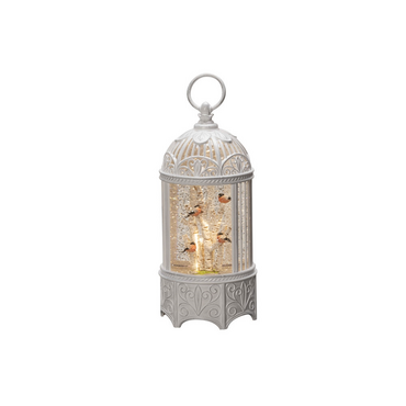 Water Filled Lantern (Bullfinches) - image 1