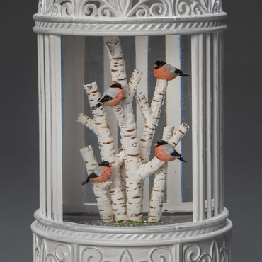 Water Filled Lantern (Bullfinches) - image 3