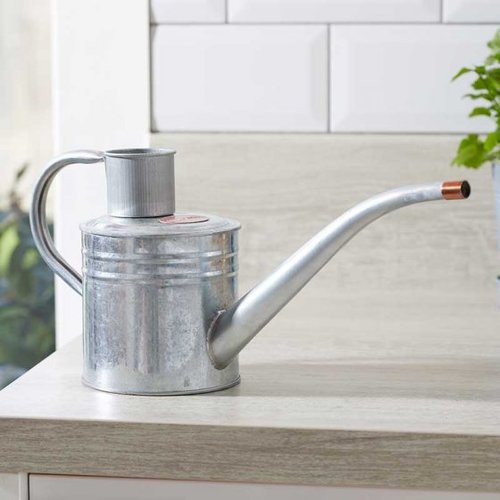Watering Can Galvanised 1L
