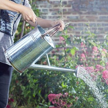 Watering Can Galvanised 9L