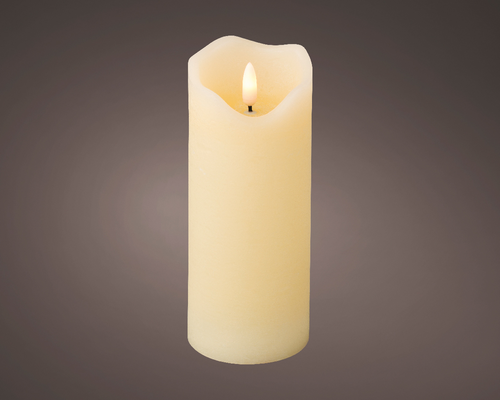 Wax Cream Candle 7x9cm (Battery Operated) - image 6