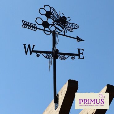 Weathervane Metal Bee Silhouette - image 1