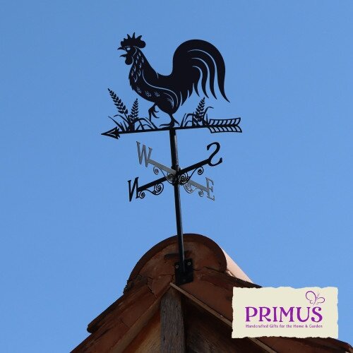 Weathervane Metal Cockerel Silhouette - image 1