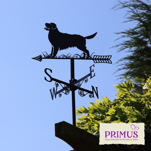 Weathervane Metal Golden Retriever Silhouette - image 1